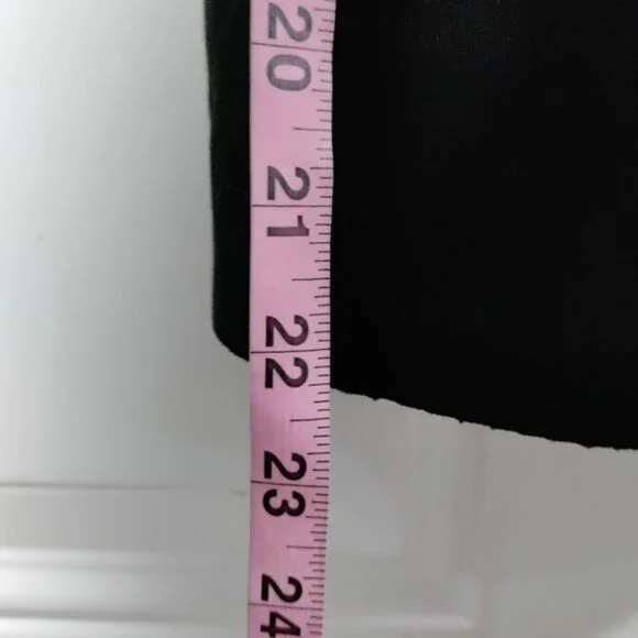 Haute Monde Black Faux Fur Waterfall Jacket With Zipper Details & Faux Suede L - Picture 8 of 12